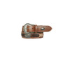 Pure Western Kids Zachary Belt Dark Tan