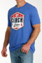 Cinch Men's S/S Tee MTT1690623 Roy