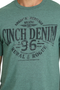 Cinch Men's S/S Graphic Tee MTT1690620 - Green Rural