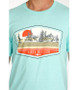 ON SALE Cinch Men's Blue Western Graphic Tee - Turquoise