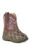 Roper Infant Crosscut Boot - Brown/Raspberry