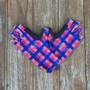 Bush Mits Desert Sunset Gingham UPF 50+ Sun Protection Gloves
