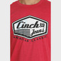 Cinch Men's MTT1690624 Tee - Red