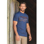 Wrangler Men's Liam S/S Tee - Denim