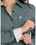 Cinch Women's LS Shirt MSW9164240 - Green