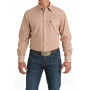 Cinch Men's "Snap Button" Western Shirt - Gold/White