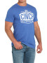 Cinch Men's Graphic Logo Tee - Royal Blue