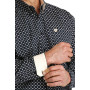 Cinch Men's "LS Western Shirt" - Navy (MTT1105773)