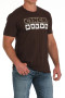 Cinch Men's "5 Star" Tee - Brown