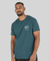 Unit Men's Topic Tee- DK Teal