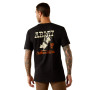 Ariat Men's "Bull" SS Tee - Black