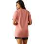 Ariat Women's "Stay Wild" SS Tee - Dusty Rose