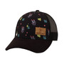 Ariat Women's A Fit Cactus Print Cap  - Black