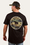 Ringers Western Signature Bull Mens Loose  T-Shirt - Black/Camo