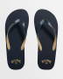 Billabong Men's "Stacked" Thongs - Navy/Sand
