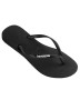 Havaianas Slim Rubber Logo Black/White Female