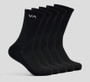 RVCA Unisex VA Sport Socks 5pk - Black