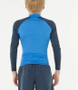 ON SALE Rip Curl Boy Shock UPF L/S Rash - Blue Gum