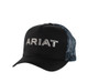 Ariat Paisley Trucker Cap Black