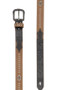 Pure Western Men's Terence Belt - Tan/ Chocolate