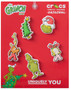 Crocs Jibbitz 5 pack -  The Grinch