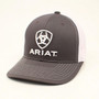 Ariat Men's 112 Trucker Cap - Grey/White