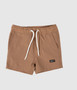 Unit Boy's "Block" Shorts - Khaki