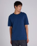Champion Men's CH Leg Tonal Script Tee - Midnight Vista Blue
