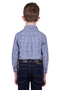 Hard Slog Kid's Coney 1/2 LS Shirt - Navy/ Blue