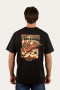 Ringers Western Men's Full Bronc Loose Fit T- Shirt - Black
