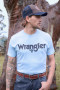 Wrangler Men's Blake Short Sleeve Tee - Light Blue