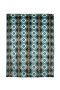 Pure Western Samara Blanket - Teal/ Chocolate