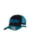 Thomas Cook Mens Dennis High Profile Trucker Cap - Black/ Teal