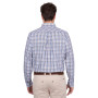 Thomas Cook Men's Patrick 2 PKT LS Shirt - Blue/ Tan