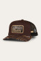 Ringers Western Garbala Snapback Trucker Cap - Dark  Chocolate