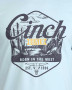 Cinch Mens Born In The West Graphic Tee - Light Blue