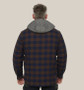Hard Yakka Unisex Quilted Shacket Jacket - Dark Oak
