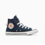 Converse Kids CTAS Hi Top Utility Day Trip - Navy/Pale Magma/White
