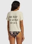 ON SALE Billabong Women's "Coral Gardener Shrunken" Tee