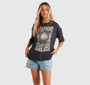 ON SALE Billabong Women's "You Are Invited" Tee  - Off Black