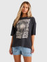 ON SALE Billabong Women's "You Are Invited" Tee  - Off Black