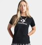 ON SALE Converse Women " Star Chevron Infill" Tee - Black