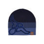 Wrangler Unisex Jeff Beanie OSFA - Navy/ Blue