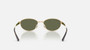 Rayban Arista Sunglasses Dark Green Polar