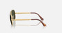 Rayban Sunglasses Aviator Max Arista W/ Green
