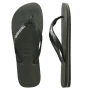 Havaianas Men's Rubber Logo Olive Green Male  Thongs