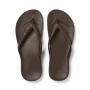 Archies Unisex Support Thongs Classic - Brown