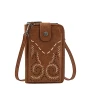 Wrangler Womens Swirl Phone Wallet Bag