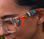 Safestyle Fusions Clear Frame Art Series Sunglasses  - Clear Lens