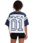 RVCA Womens 01 Tee - Navy White